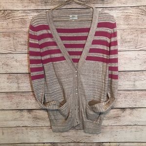 J.Crew Wallace Striped Cardigan